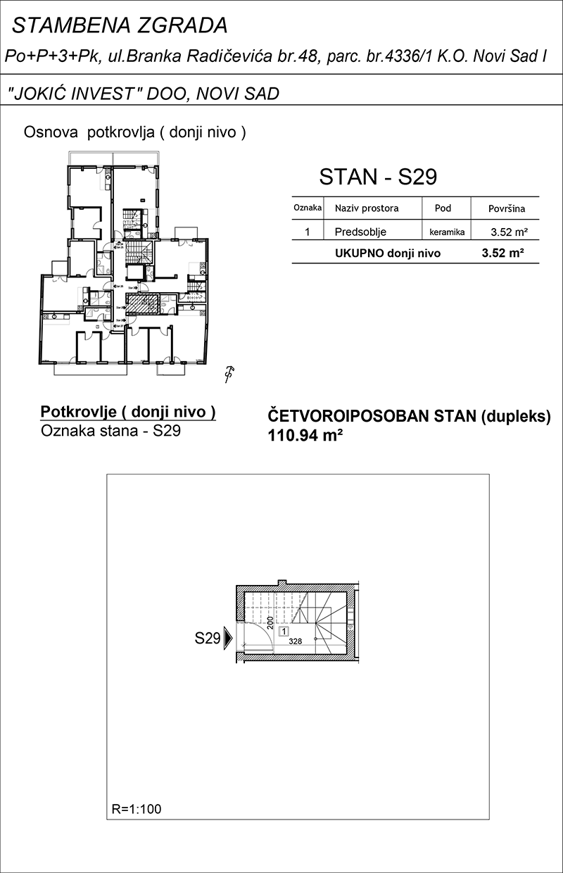 Stan 29 – Branka Radičevića 48